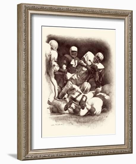 Jim Brown-Allen Friedlander-Framed Premium Giclee Print