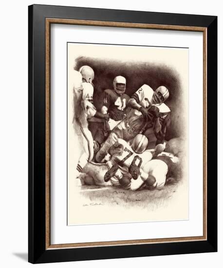 Jim Brown-Allen Friedlander-Framed Premium Giclee Print