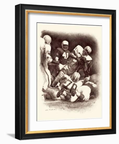 Jim Brown-Allen Friedlander-Framed Premium Giclee Print