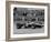 Jim Clark Driving the Lotus 49 at the British Grand Prix, Silverstone, 1967-null-Framed Photographic Print