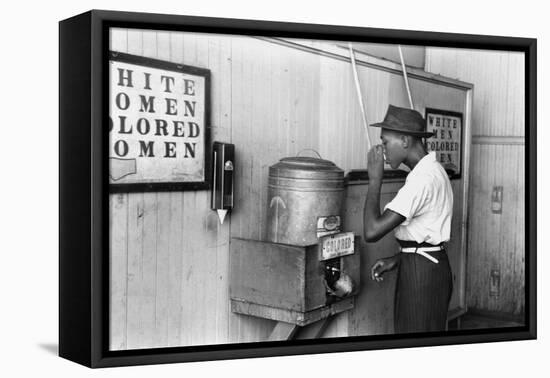 Jim Crow Laws, 1939-Russell Lee-Framed Premier Image Canvas
