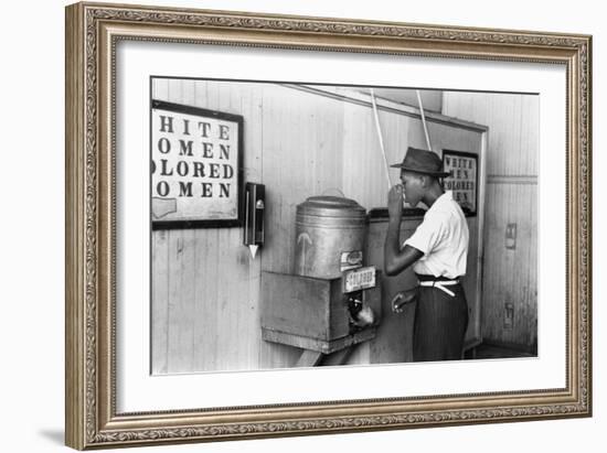 Jim Crow Laws, 1939-Russell Lee-Framed Giclee Print