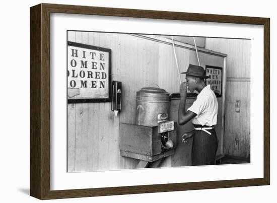 Jim Crow Laws, 1939-Russell Lee-Framed Giclee Print