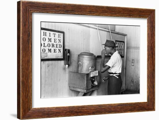 Jim Crow Laws, 1939-Russell Lee-Framed Giclee Print