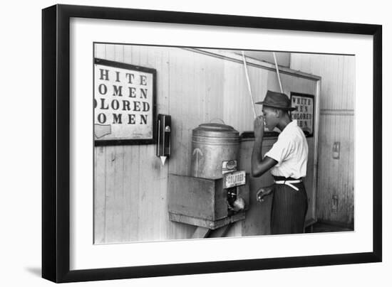 Jim Crow Laws, 1939-Russell Lee-Framed Giclee Print