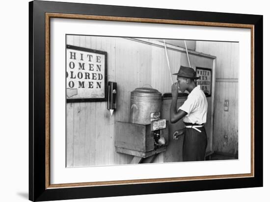 Jim Crow Laws, 1939-Russell Lee-Framed Giclee Print