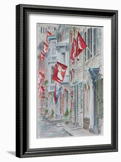 Jim Thorpe, Pa., Race St. 2011-Anthony Butera-Framed Giclee Print