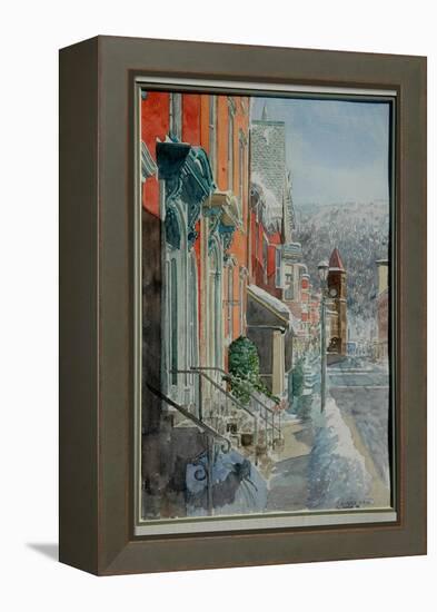 Jim Thorpe, Snow-Anthony Butera-Framed Premier Image Canvas