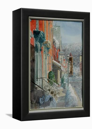 Jim Thorpe, Snow-Anthony Butera-Framed Premier Image Canvas