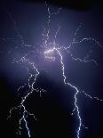 Lightning Storm at Sunset-Jim Zuckerman-Photographic Print