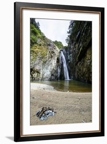 Jimenoa Uno Waterfall, Jarabacoa, Dominican Republic, West Indies, Caribbean, Central America-Michael Runkel-Framed Photographic Print