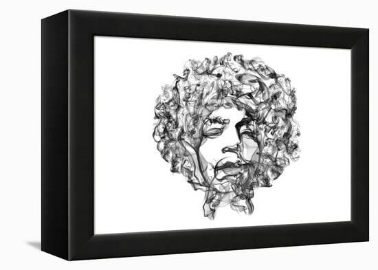 Jimi Hendrix-O.M.-Framed Premier Image Canvas