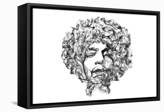 Jimi Hendrix-O.M.-Framed Premier Image Canvas