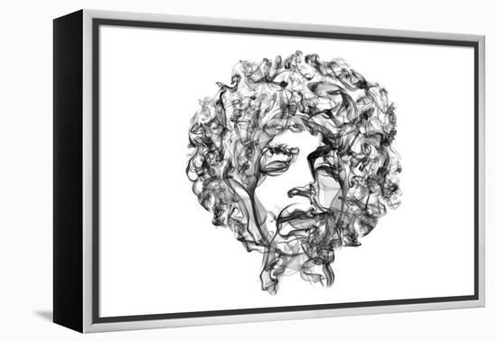 Jimi Hendrix-O.M.-Framed Premier Image Canvas