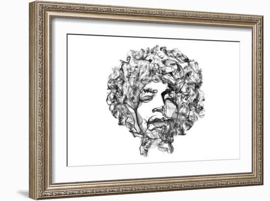 Jimi Hendrix-O.M.-Framed Giclee Print