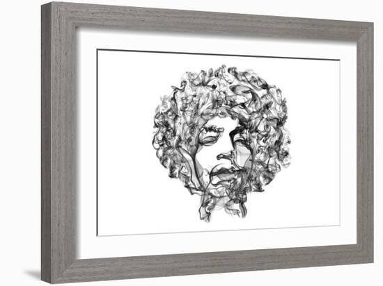 Jimi Hendrix-O.M.-Framed Giclee Print