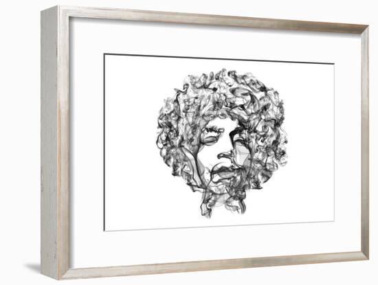 Jimi Hendrix-O.M.-Framed Art Print