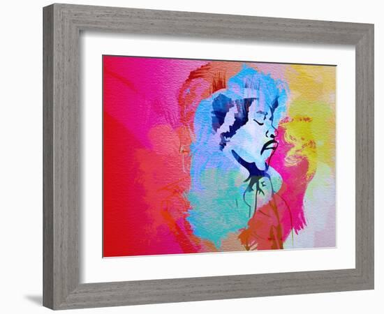 Jimi Hendrix-Nelly Glenn-Framed Art Print