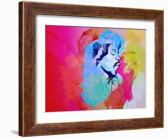 Jimi Hendrix-Nelly Glenn-Framed Art Print