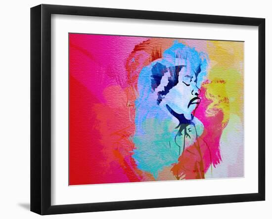 Jimi Hendrix-Nelly Glenn-Framed Art Print