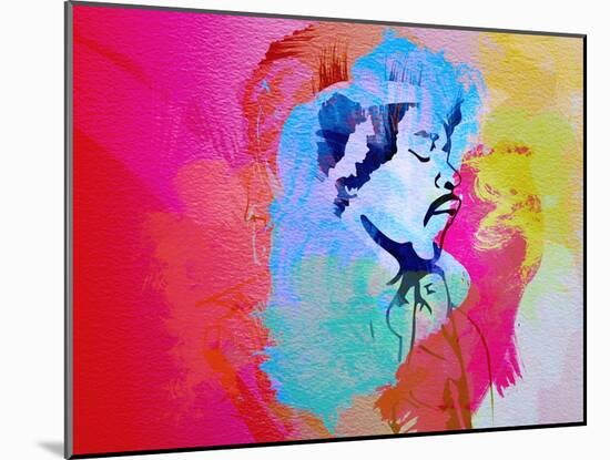 Jimi Hendrix-Nelly Glenn-Mounted Art Print