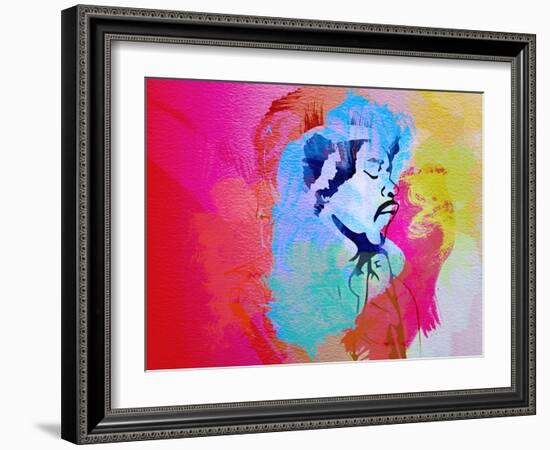 Jimi Hendrix-Nelly Glenn-Framed Art Print