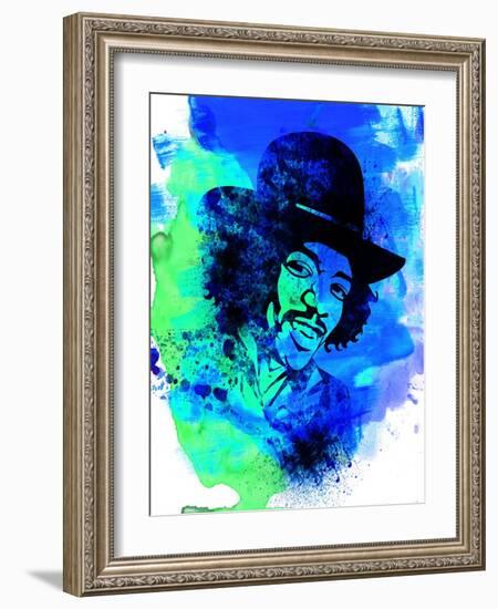 Jimi Hendrix-Nelly Glenn-Framed Art Print