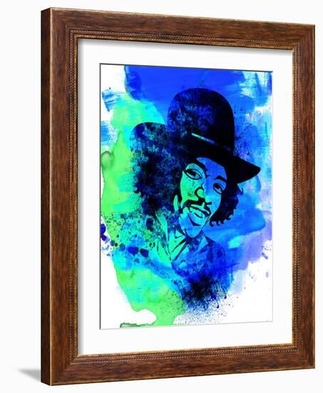 Jimi Hendrix-Nelly Glenn-Framed Art Print