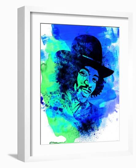 Jimi Hendrix-Nelly Glenn-Framed Art Print