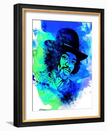 Jimi Hendrix-Nelly Glenn-Framed Art Print