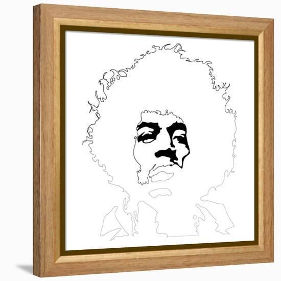 Jimmy Hendrix I-Logan Huxley-Framed Stretched Canvas