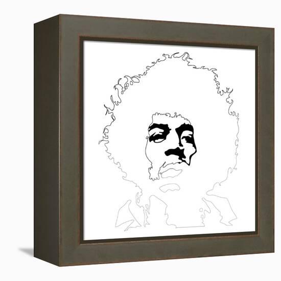 Jimmy Hendrix I-Logan Huxley-Framed Stretched Canvas