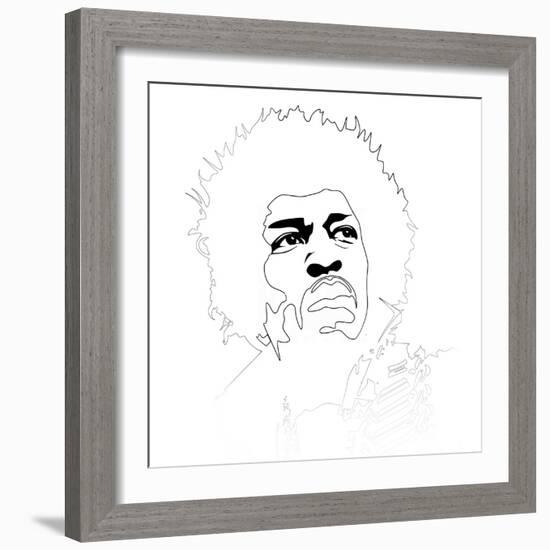 Jimmy Hendrix-Logan Huxley-Framed Art Print