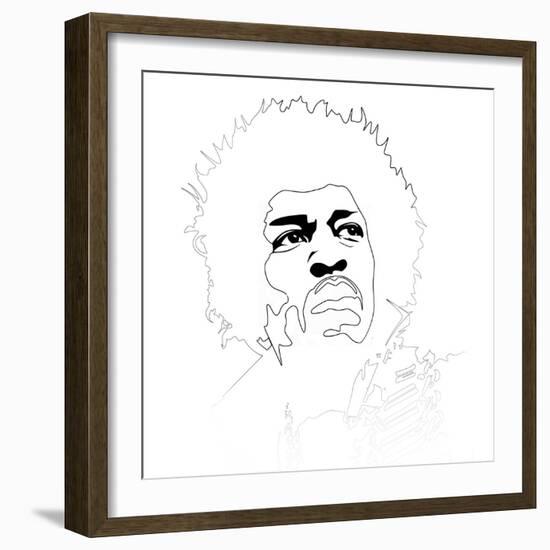 Jimmy Hendrix-Logan Huxley-Framed Art Print