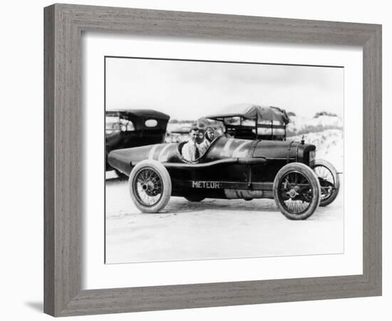 Jimmy Murphy in Duesenberg Racing Car, C1920-null-Framed Photographic Print