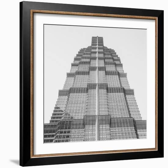 Jin Mao Tower,Lujiazui, Pudong, Shanghai, China-Jon Arnold-Framed Photographic Print