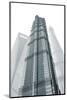 Jin Mao Tower, Shanghai Tower and Shanghai World Finance Center, Lujiazui, Pudong, Shanghai, China-Jon Arnold-Mounted Photographic Print