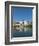 Jindrichuv Hradec with its reflection in Lake Vajgar-Jan Halaska-Framed Photographic Print