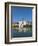 Jindrichuv Hradec with its reflection in Lake Vajgar-Jan Halaska-Framed Photographic Print