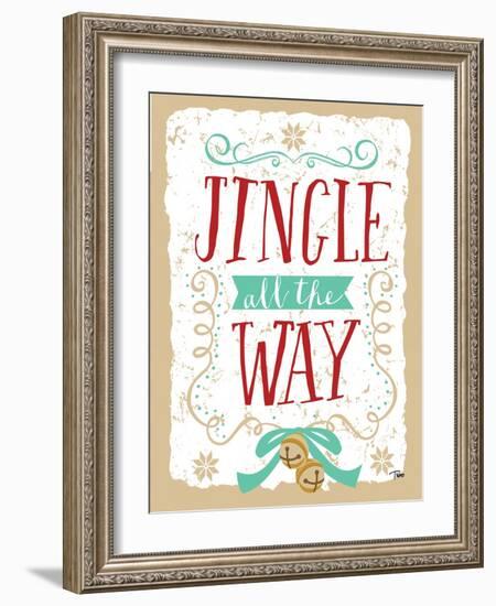 Jingle all the Way-Teresa Woo-Framed Art Print