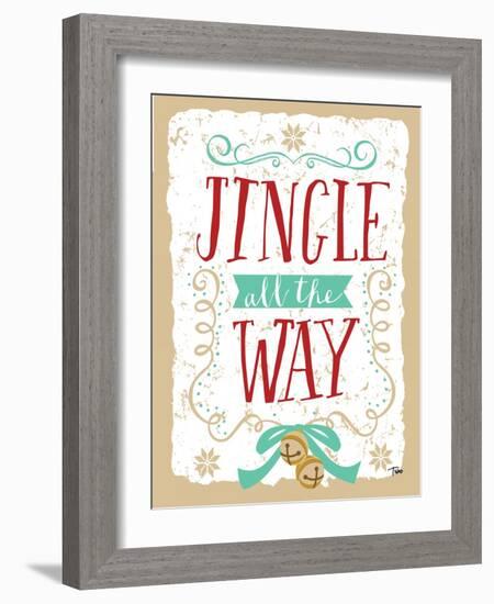 Jingle all the Way-Teresa Woo-Framed Art Print