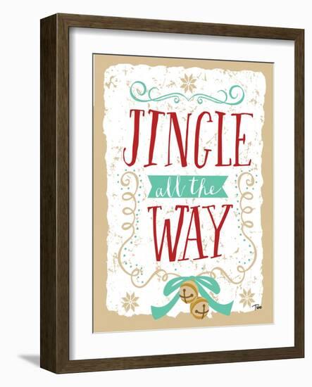 Jingle all the Way-Teresa Woo-Framed Art Print