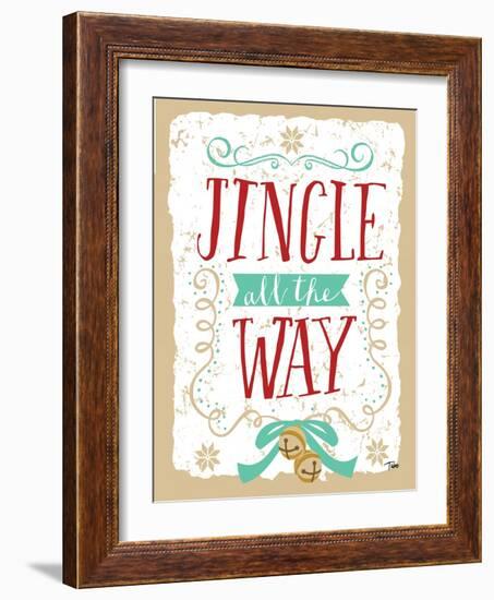 Jingle all the Way-Teresa Woo-Framed Art Print