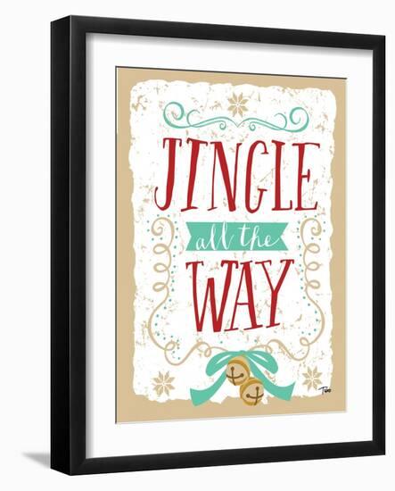 Jingle all the Way-Teresa Woo-Framed Art Print