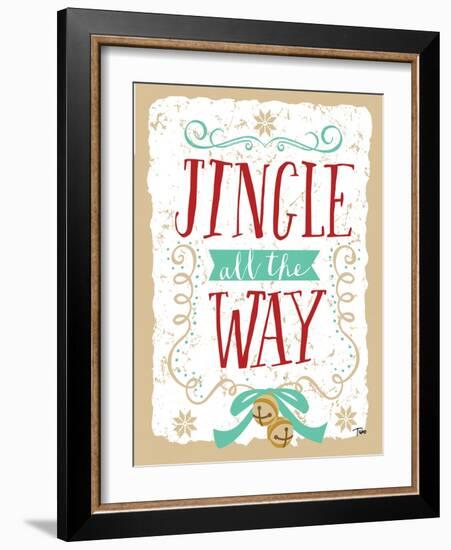 Jingle all the Way-Teresa Woo-Framed Art Print