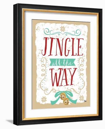 Jingle all the Way-Teresa Woo-Framed Art Print