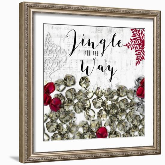 Jingle All The Way-Color Bakery-Framed Giclee Print