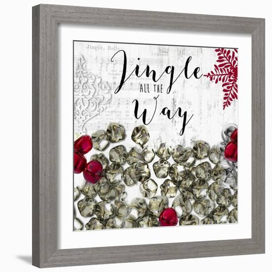 Jingle All The Way-Color Bakery-Framed Giclee Print
