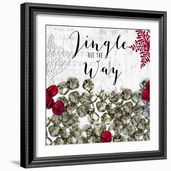 Jingle All The Way-Color Bakery-Framed Giclee Print