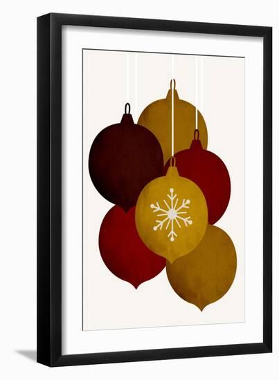 Jingle Bells (Vers.3)-Kubistika-Framed Giclee Print